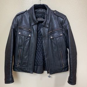 Vintage 80s Harley Davidson leather jacket SZ 40